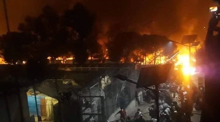 Χίος: 10 χρόνια φυλακή στους Αφγανούς που πυρπόλησαν τη Μόρια